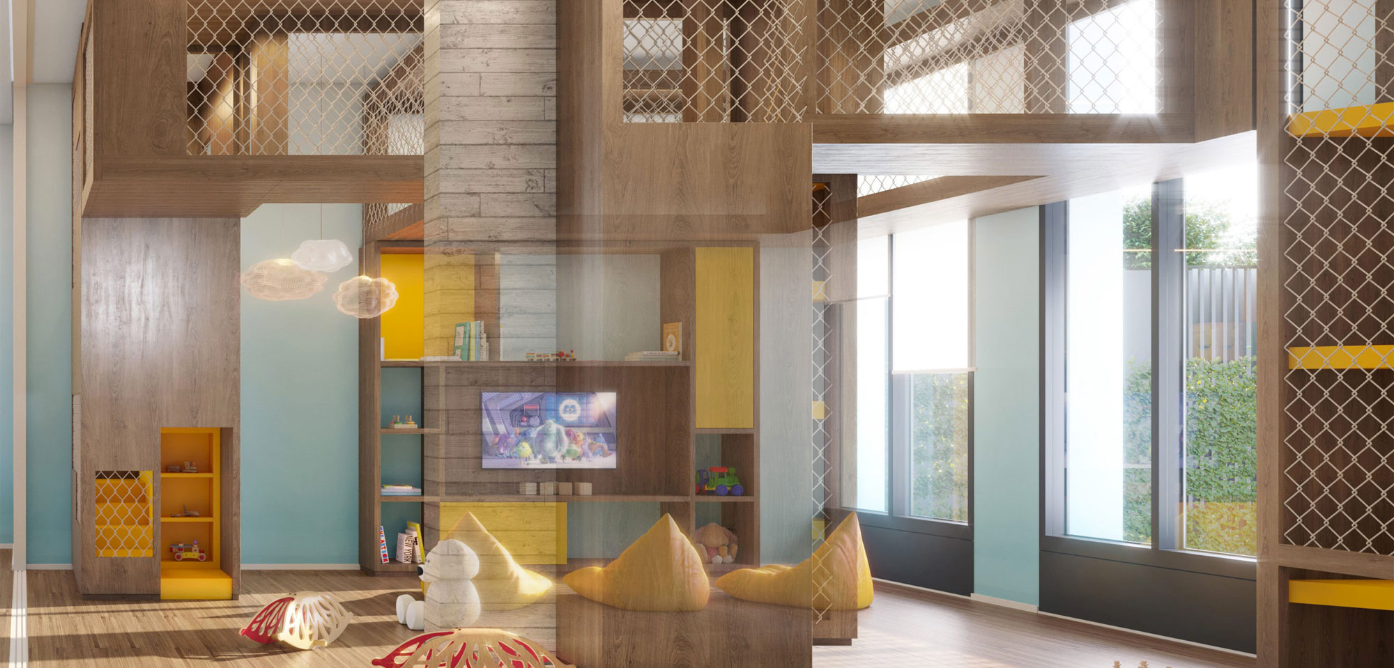 Praça Linderberg Macurapé | Living, apto 135 m²